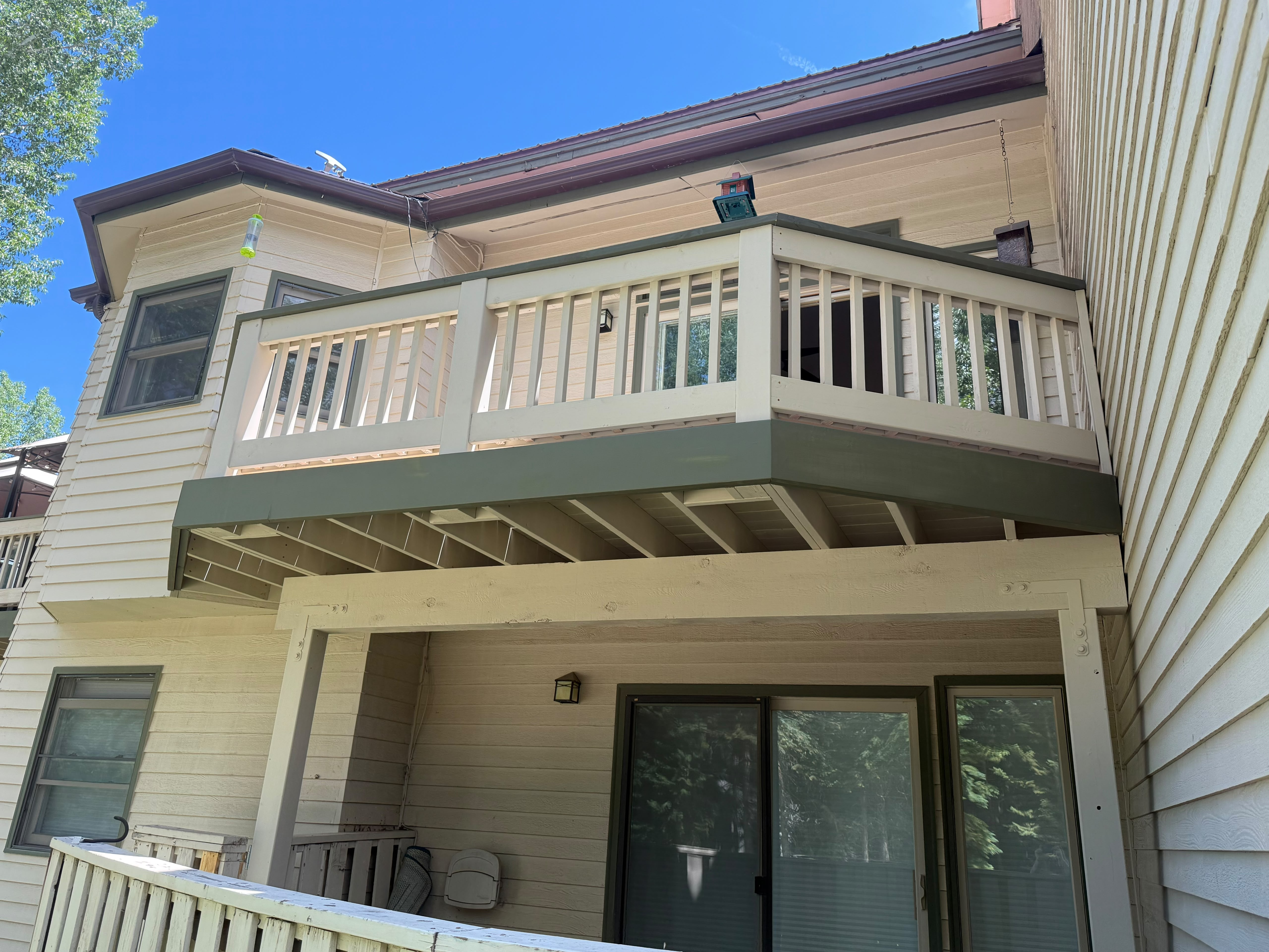 Deck construction project